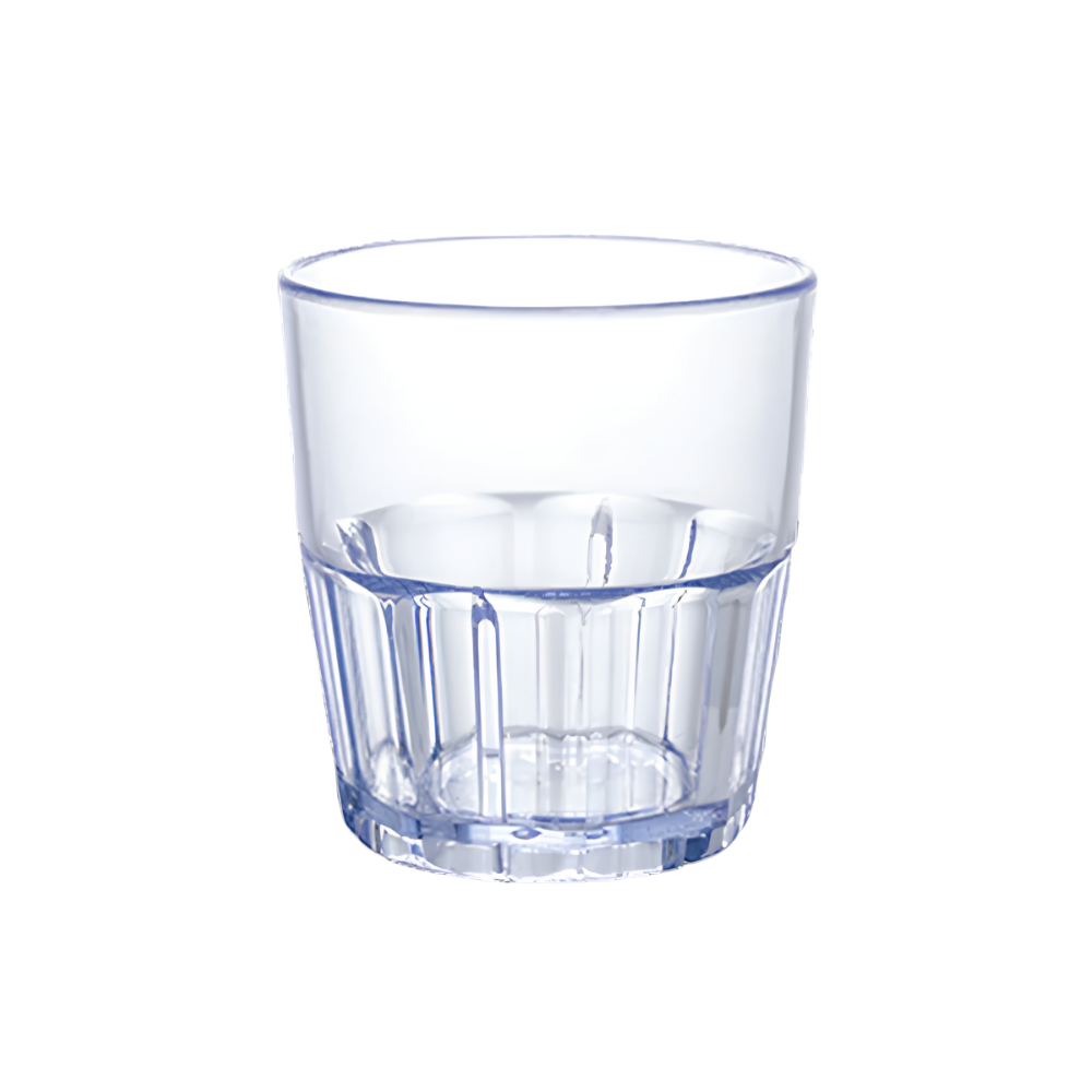 [103670] Vaso de Plástico estireno Transparente de 12 Oz. VATRA-12 CALEDONIA